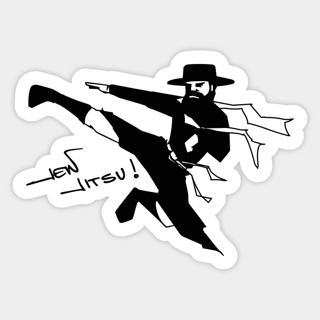 Jew Jitsu! Sticker by Tarhutson